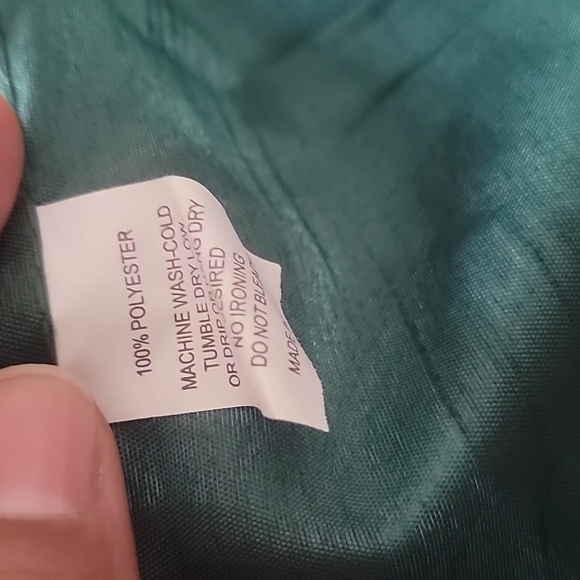 WATERFALL VALANCE WITH TASSEL 36"W X 20" L FAUX SILK JACQUARD - Picture 4 of 5